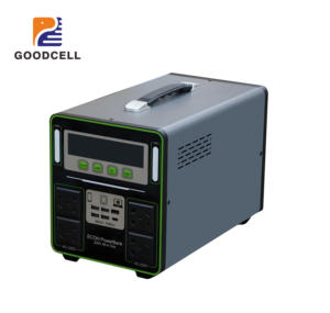 Goodcell Trạm điện cầm tay 500W/1000W/2000W/3000W tinh khiết sóng sin năng lượng mặt trời Máy phát điện AC Nguồn cắm trại ngoài trời bật lửa xì gà - Product Image 2