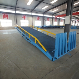 Mobile Boarding Bridge kontainer bongkar muat Platform Forklift truk untuk memanjat tangga kontainer mengangkat kemiringan - Product Image 3