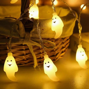 2026 xu hướng Halloween bên khủng khiếp bóng mắt <span class=keywords><strong>LED</strong></span> chuỗi đèn nhiều màu nhấp nháy kỳ nghỉ ngoài trời trang trí trong nhà - Product Image 2