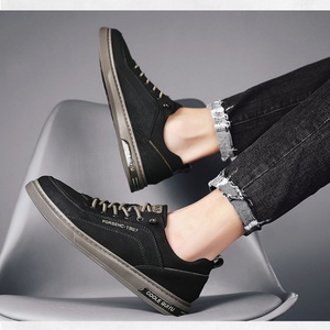 Chaussures pour hommes, tendance automne, chaussures basses polyvalentes, chaussures de skate plates, chaussures décontractées imperméables et tendance pour hommes - Product Image 6