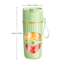 Mesin Juicer jeruk segar Mixer Mini Usb pengisian buah Pomogranate Smoothies listrik Citrus portabel Blender dan Juicer