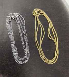 Chaîne en laiton pour pendentif unisexe, différents modèles de chaînes disponibles en gros, vous pouvez acheter en gros. - Product Image 3