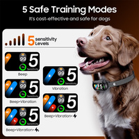 Automatisches Elektrisches Hunde-Belltrainingshalsband Wiederaufladbar IP67 Wasserdicht Sicheres Hunde-Bellabschreckungsgerät Bellkontrollgerät für Kleine Hunde