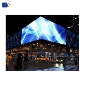 Schermo LED Pubblicitario per Esterni ad Alta Luminosità a Colori su Porta <span class=keywords><strong>in</strong></span> Vetro Centro Commerciale con Pellicola Trasparente - Product Image 4
