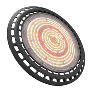 UFO 300W Dimmable Linkable LED Grow for Light Système hydroponique de serre d'intérieur à spectre complet pour la floraison des plantes