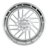 Jantes de camion forgées polies sur mesure SL 28X14 30X14 20X14 24X12 à déport profond avec entraxes 6X139.7 8X180 8X165.1 pour GMC Sierra 1500 RAM 1500