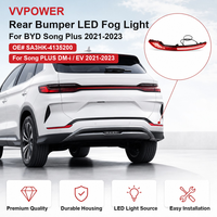 Lampu Bumper Lampu Kabut Belakang untuk BYD Song Plus DM-i EV 2021-2023 Kanan SA3HK-4135200 Reflektor LED Merah Distributor