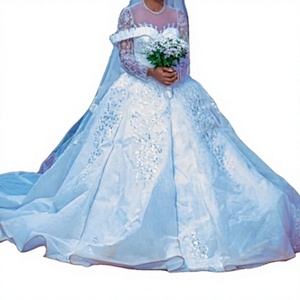 bridal gown dress/wedding gown/bridal dress wedding dress wedding attire for bride bride gown bridal wear bridal fashion wedding - Product Image 1