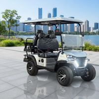 Voiture de golf chinoise à prix compétitif, voiture de golf pour les Émirats arabes unis, voiture de golf pour terrain de golf, modèle 4 places
