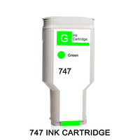Untuk Printer Inkjet HP DesignJet Z9 Z9 Ocbestjet 300ml HP747 Kompatibel Kartrid Warna Penuh Bersertifikat Garansi 1:1