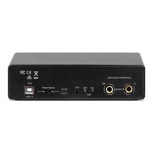 Giao Diện Âm Thanh Usb Âm Nhạc Bộ Ngưng Tụ Bên Ngoài Micrô Ghi Âm Thẻ Âm Thanh Cho Pc Recorder Máy Tính Studio Live - Product Image 2