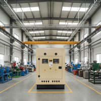 Générateur diesel super silencieux Weichai 240/350/400 kW ATS démarrage automatique pour utilisation en extérieur 1500/1800 tr/min type insonorisé