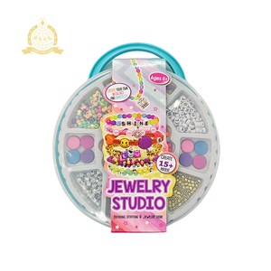 Estuche <span class=keywords><strong>de</strong></span> Joyería Portátil <span class=keywords><strong>para</strong></span> <span class=keywords><strong>Niñas</strong></span>, Regalos <span class=keywords><strong>de</strong></span> Abalorios, Kit <span class=keywords><strong>de</strong></span> <span class=keywords><strong>Manualidades</strong></span> <span class=keywords><strong>para</strong></span> Niños, <span class=keywords><strong>para</strong></span> Hacer Collares, Pulseras, Abalorios y Dijes - Product Image 1