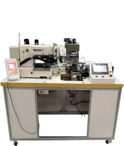 Full-automatic rubber joint elastic ribbon sewing machine