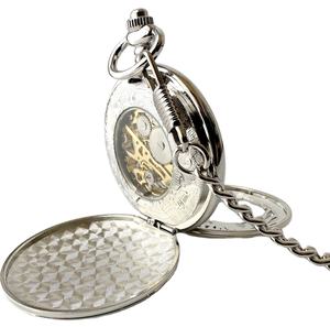 Roma içi boş çift cep saati manuel mekanik cep saati es - Product Image 3