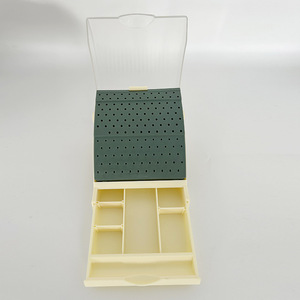กล่องเก็บหัวกรอฟันแบบโค้ง 142 รู รุ่น Master Dental Bur Holder สำหรับดอกกรอความเร็วสูงและต่ำ ทำจากพลาสติก ใช้สำหรับฆ่าเชื้อ - Product Image 2
