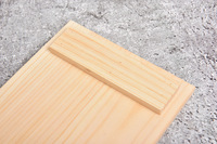 Boîte de rangement pour pain en bois de pin naturel sculpté à la main, non fini, avec couvercle supérieur - Cadeau d'entreprise pour la fête des pères