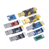 USB'den TTL'ye Seri İndirme Kablosu CH340G Modülü RS232 Yükseltme Kartı PL2303 Elektronik Programlama için Flaşlama Kartı Kablosu