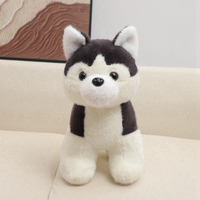 Adorable Peluche Chiot Personnalisée Debout, en Coton PP, Quatre Races de Chiens Mignons, Tissu Doux et Hypoallergénique, Cadeau Idéal pour