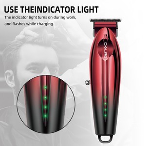 DALING-Recortador de pelo profesional, batería recargable por USB de alta capacidad, potente motor, indicador de carga LCD - Product Image 4