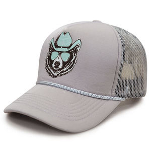 Gorras de Béisbol Flex Fit Personalizadas al por Mayor, Gorras de Malla de Espuma a la Moda para Deportes al Aire Libre, Esquí, Lisas y sin Estampado - Product Image 3
