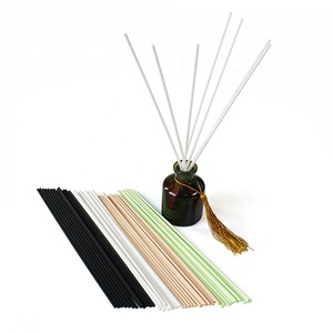 Il diffusore di olio profumato bianco nero decora il bastoncino di canna dell'aroma della bottiglia di vetro <span class=keywords><strong>per</strong></span> <span class=keywords><strong>la</strong></span> fragranza domestica - Product Image 5