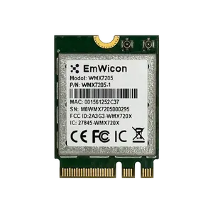 Emwicon WMX7205-1 Tri Band 2T2R High Performance Iot 802.11 Standard QCA2066 Wifi Module