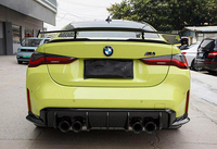 Diffuseur de pare-chocs arrière en fibre de carbone style MP pour BMW M3 G80 M4 G82 2021+ Pièces de tuning aérodynamique extérieures pour voitures