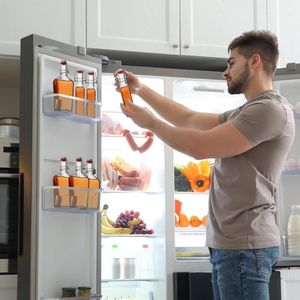 Botella de Vidrio de 8.5 Onzas para Whisky, Botella de Vidrio con Tapa Abatible para Extracto de Vainilla Casero, Limoncello, Kombucha - Product Image 6