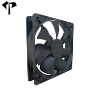 Ventilateur DC Yida YD12025HB/SL à huile 5V/12V/24V pour routeur, pales PBT, silencieux, 12cm, refroidissement industriel, haut débit d'air, longue durée de vie
