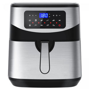 Freidora de aire de cesta doble de 9L, freidora de aire eléctrica con control de temperatura, horno de freidora de aire de potencia Digital - Product Image 5