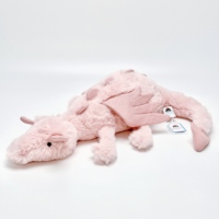 Produit phare Linda : Peluche super douce style britannique, Dragon de gelée, Dragon Matcha et Dragon des neiges, avec rembourrage en coton PP