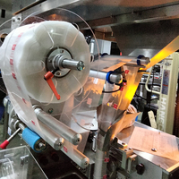 Machine d'emballage automatique pour sachets de thé triangulaires/sachets alimentaires de qualité alimentaire avec emballage en nylon/pochette
