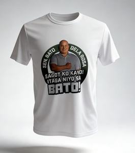Maglietta Personalizzata per Campagna Elettorale, <span class=keywords><strong>T</strong></span>-Shirt Personalizzata <span class=keywords><strong>Sen</strong></span> Bato Dela Rosa per Sostenitori Politici, Stampa Personalizzata in Serie - Product Image 6