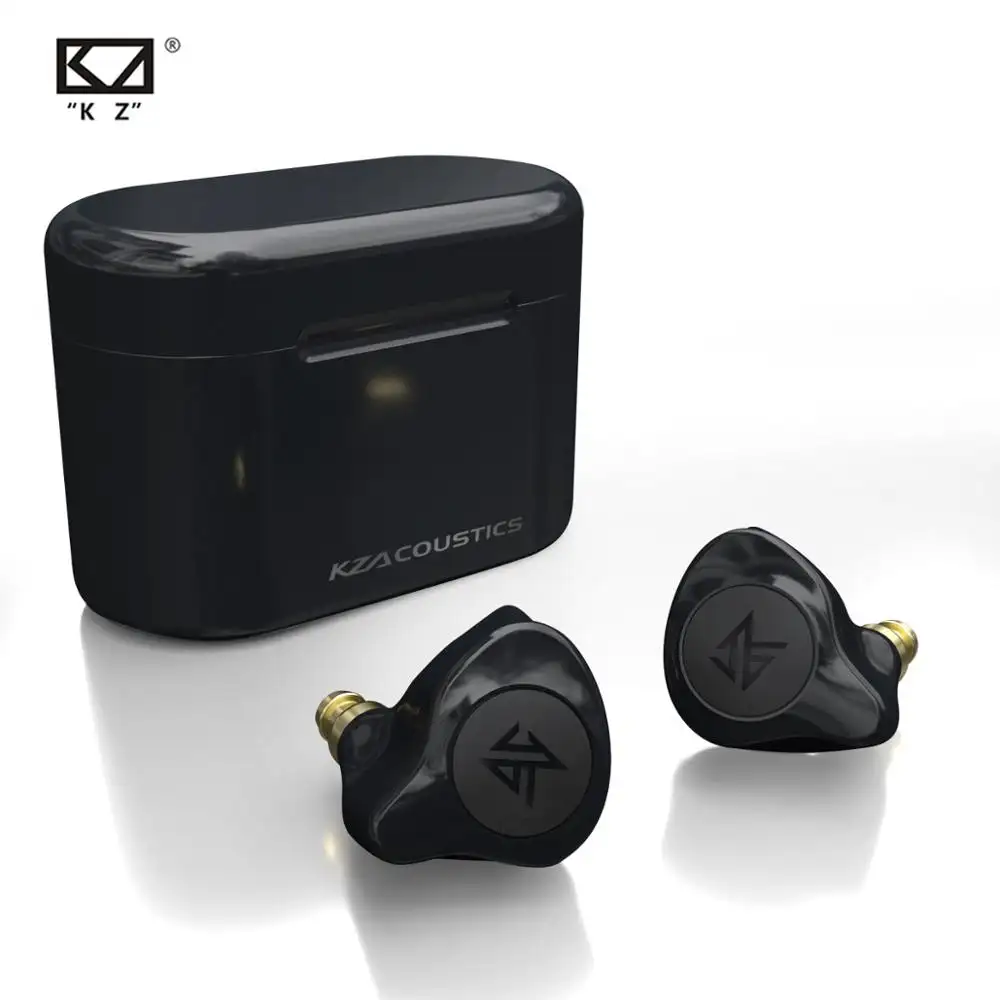 NEW KZ S2 BA+DD TWS Wireless BT 5.0 Earphones AAC Touch Control Earphones Hybrid Earbuds Headset Noise Sport kz Z3 Z1 S1