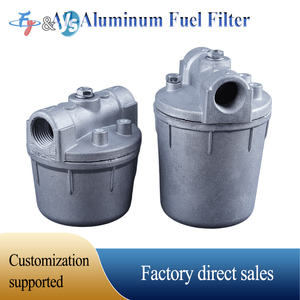 Filtre à carburant industriel en aluminium/PC YS-Ports de 1/4 "à 1", débit 25-65L/H pour brûleurs diesel/méthanol/huile usée - Product Image 6