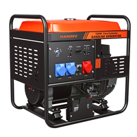 Générateur essence V-Twin haute puissance 14 kW avec grand réservoir de carburant de 44 L pour les chantiers de construction, les situations d'urgence et l'alimentation de secours de toute la maison