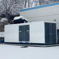 Groupe électrogène diesel conteneurisé 1000KW 1250KVA 20ft 40ft pour centre de données, alimentation de secours