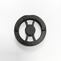 Support de téléphone magnétique 2-en-1 puissant, pliable et rotatif, avec anneau de maintien pour doigt, support mains libres pour bureau, pour smartphone