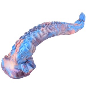 Deep Sea Octopus Tentacle Fantasy Creature Cock Girl Pleasure Silicone <b>Dildo</b> Giant Flexible Tentacle <b>Dildo</b> Five Sizes Adult Toys - Product Image 1