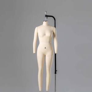 미국 크기 조정 가능한 재단사 마네킹 전신 웨딩 원피스 거품 천 재단사 마네킹 양재기 사용 - Product Image 1