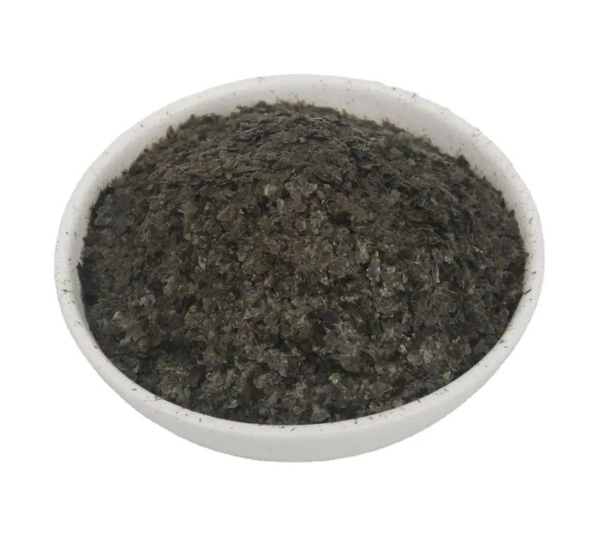 おいしいロースト海藻/蒸気処理ロースト海藻粉末乾燥80-100メッシュダークブラック20kg/カートン