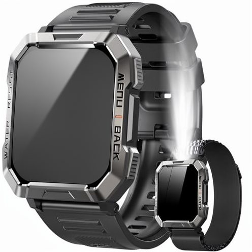 Smartwatch for Call SIM Card 4-Day Battery Square Three-proof Outdoor Sports Heart Rate Blood Pressure Monitoring