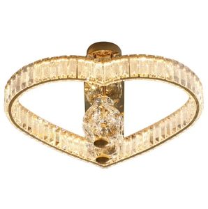 Luz LED de montaje en techo de cristal de lujo moderno, nuevo estilo, forma de amor para decoración para sala de estar, IP44, oficina en casa, adecuada - Product Image 6