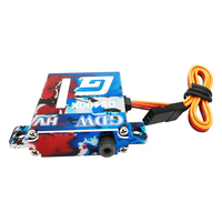 Moteur sans noyau à engrenages en acier torsionnel GDW DS190X 11,5 kg, servo RC pour avion à voilure fixe, construction métallique durable, pièces RC