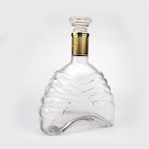 Botellas de vidrio patrón botella de <span class=keywords><strong>tequila</strong></span> taza para beber vial tapón de rosca <span class=keywords><strong>comprar</strong></span> botella de vidrio - Product Image 5