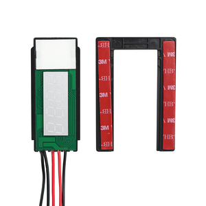 DC12V/24V Rearview Mirror Touch <strong>Switch</strong>, 5A, 60W, <strong>Single</strong>-touch LED Mirror Light Sensor <strong>Switch</strong> with Temperature Display - Product Image 5