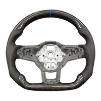 Accessoires pour Volkswagen VW, volant en fibre de carbone pour Polo Golf 6 GTD Jetta Tiguan Passat B7 B8 GTI GTI R GTD Golf7 Mk7
