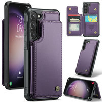 Nouvelle Pochette 3-en-1 RFID pour Samsung Galaxy S26 Ultra S25 S24 S23 – Étui Portefeuille avec Fermeture Éclair et Étui à Cartes Détachable pour Samsung S26 Ultra