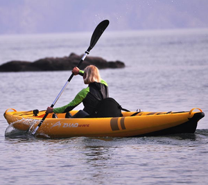 Singola persona 390 fabbrica personalizzata gonfiabile Kayak da pesca PVC Dropstitch Mako barche portatili barca da pesca 1 pezzo barca a costola - Product Image 6